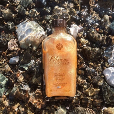 Yves Rocher | Monoi  Óleo Nacarado Hidratante Corpo & Cabelo 100ml