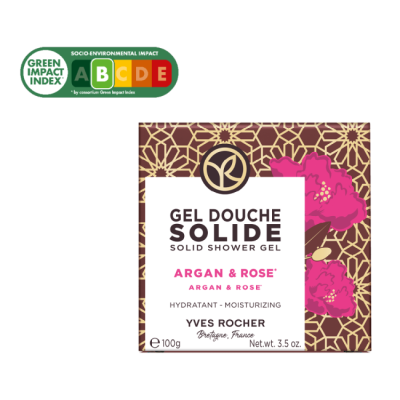 Yves Rocher | Gel Duche Sólido Argão & Pétalas de Rosa 100g