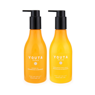Cristian Lay | Conjunto Youta Shower: Gel Duche + Creme Corporal
