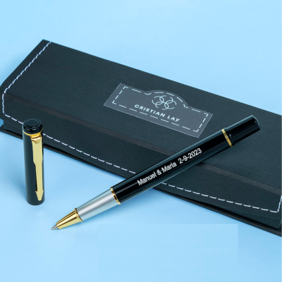 Cristian Lay | Caneta Roller-pen Preta