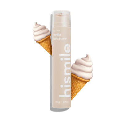 Hismile | Pasta de dentes Baunilha 60g Hismile | Pasta de dentes Baunilha 60g