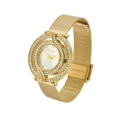 Relógio Golden Glitter