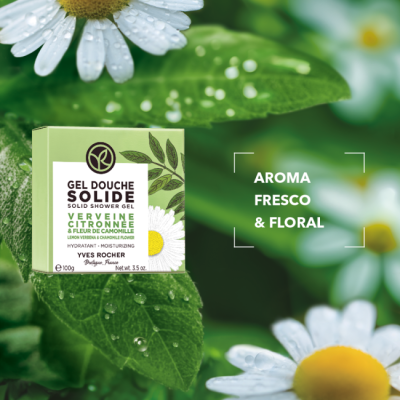 Yves Rocher | Gel Duche Sólido Lúcia-Lima & Flor de Camomila 100g