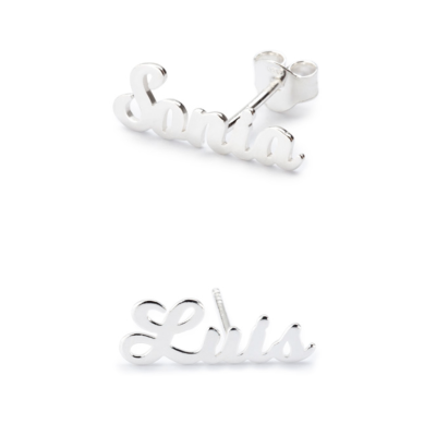 Cristian Lay | Brincos personalizáveis em Prata de 1ª Lei