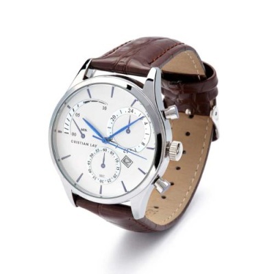 Relógio Bracelete Castanha com Calendário Relógio Bracelete Castanha com Calendário