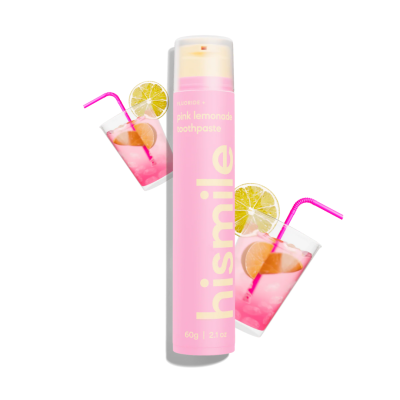 Hismile | Pasta de dentes Limonada Rosa 60g