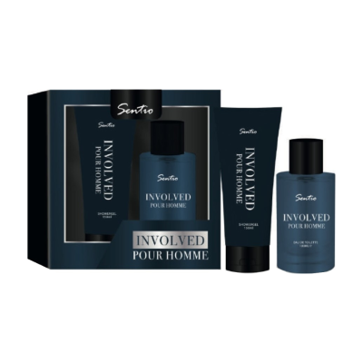 Sentio | Coffret Involved para Homem Gel Duche 150ml + Eau de Toilette 100ml