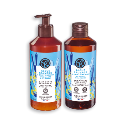 Yves Rocher | Coffret Alga Selvagem & Funcho-marítimo: Leite Corpo + Gel Duche