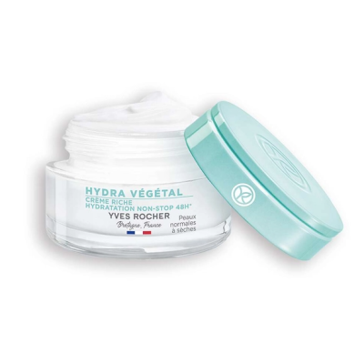 Yves Rocher | Hydra Végétal Creme Rico Hidratação Non-Stop 48h* - 50ml