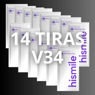Hismile | Tiras Branqueadoras V34