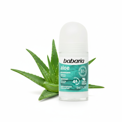 Babaria | Desodorizante roll-on de Aloe Vera 50ml