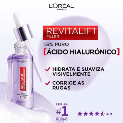 L'Oréal Paris | Sérum Anti-rugas Revitalift Filler 30ml