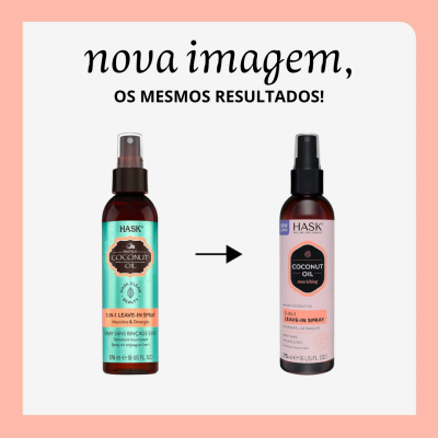 HASK | Spray leave-in 5 em 1 Óleo de Coco 175ml HASK | Spray leave-in 5 em 1 Óleo de Coco 175ml