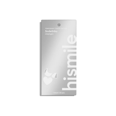 Hismile | SmileStika Mixed Gem Pack (adesivos metalizado para dentes)