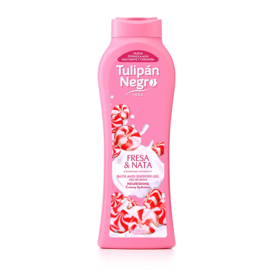 Tulipan Negro | Gel de Banho Morango e Creme de Nata 650 ml
