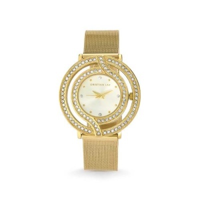 Relógio Golden Glitter