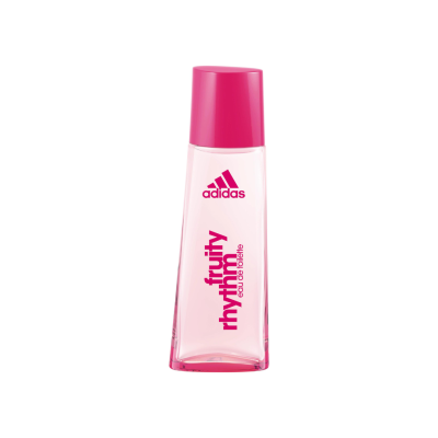 ADIDAS | Coffret Fruity Rhythm para Mulher: Eau Toilette 75ml + Gel Duche 250ml + Garrafa Adidas