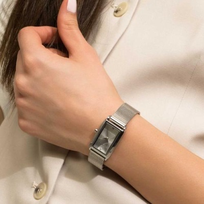 Relógio Steel retangular Relógio Steel retangular