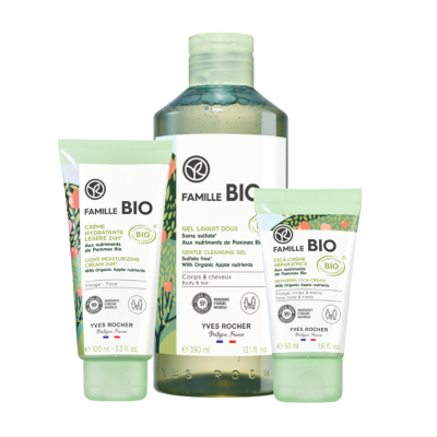 Conjunto Famille Bio (Rosto + Duche + Corpo e Mãos)