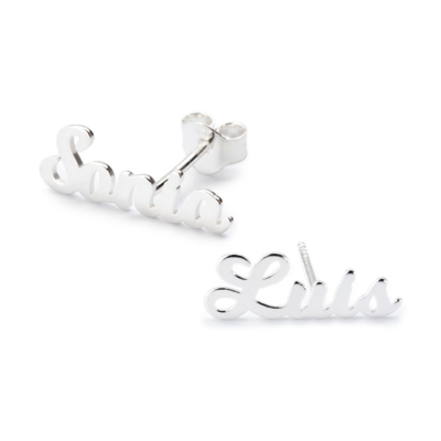 Cristian Lay | Brincos personalizáveis em Prata de 1ª Lei