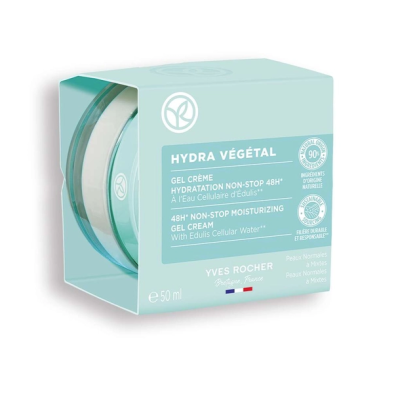 Yves Rocher | Hydra Végétal Gel Creme Hidratação Non-Stop 48h - 50ml