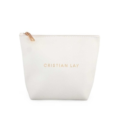 Bolsa Cristian Lay White & Gold