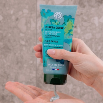Yves Rocher | Máscara Esfoliante Pure Detox 2 em 1 (250ml)