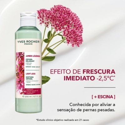 Yves Rocher | Criogel Apaziguante Pernas Leves 200ml