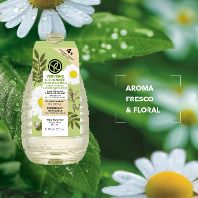 Yves Rocher | ECO-Recarga Gel Duche Lúcia-Lima & Flor de Camomila 600ml