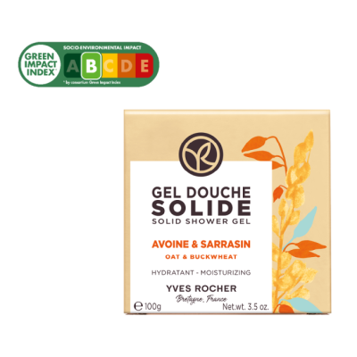 Yves Rocher | Gel Duche Sólido Aveia & Trigo Sarraceno 100g
