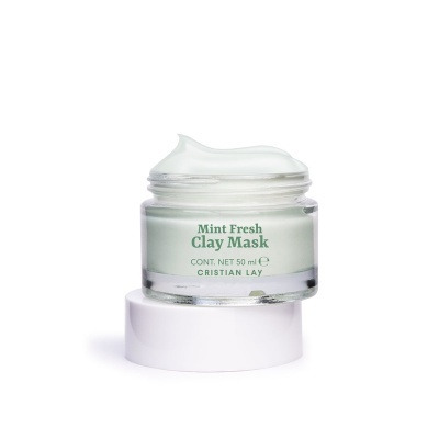 Cristian Lay | Máscara Purificante de Mentol e Argila 50ml Cristian Lay | Máscara Purificante de Mentol e Argila 50ml