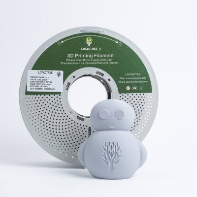 PLA Cool Grey - Diâmetro 1,75mm (1kg) - Lotactree