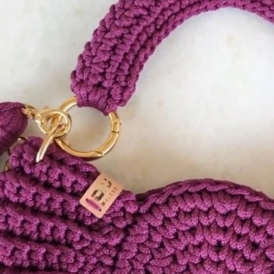 Argola Mosquetão - 440mm - Prateada