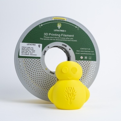 PLA Lego Yellow - Diâmetro 1,75mm (1kg) - Lotactree