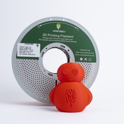 PLA Chinese Red - Diâmetro 1,75mm (1kg) - Lotactree PLA Chinese Red - Diâmetro 1,75mm (1kg) - Lotactree