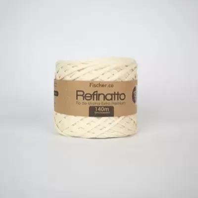 Fio de Malha Refinatto 15mm - 1010 Manteiga