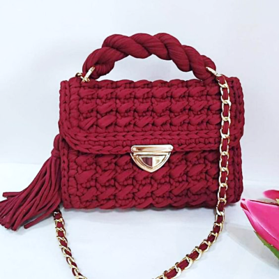 Fecho Bolsa - Triangular - Prateado