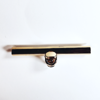 Fecho Bolsa - Travessão - Dourado