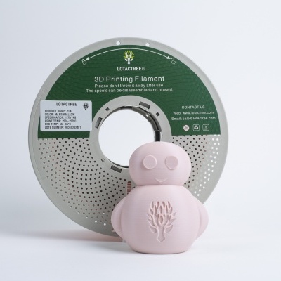 PLA Marshmallow - Diâmetro 1,75mm (1kg) - Lotactree