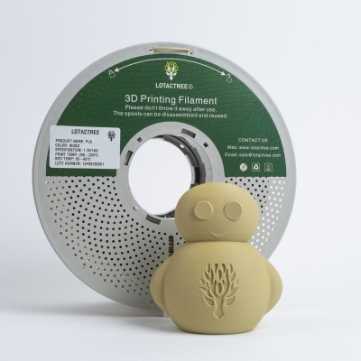 PLA Wood - Diâmetro 1,75mm (1kg) - Lotactree