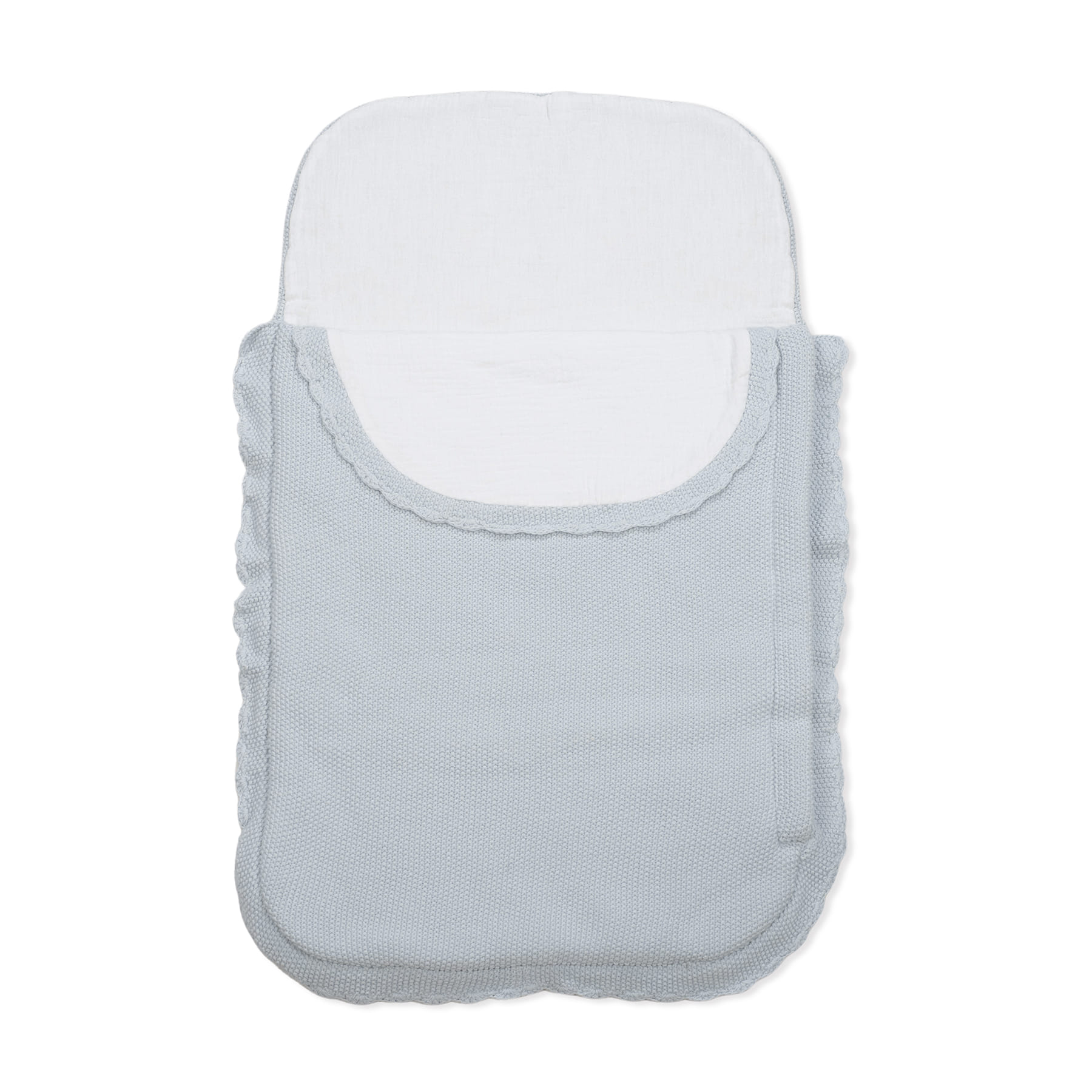 Saco Dormir Tricot Azul