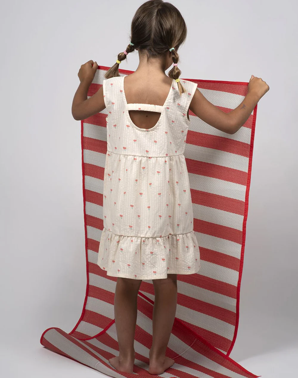 VESTIDO NINA POPPIES ECRU