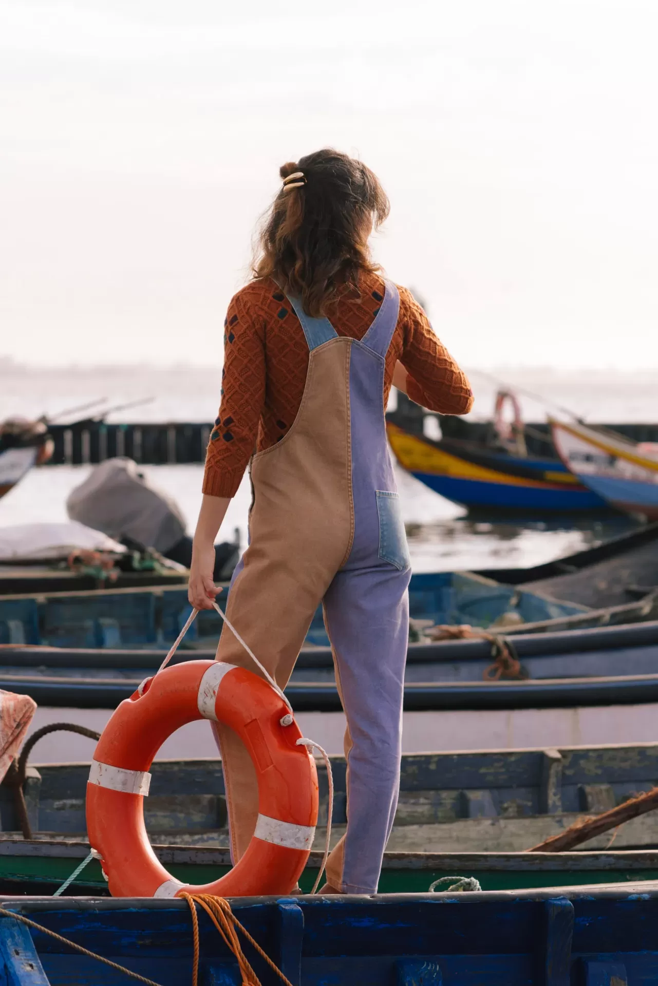 Jardineira Mulher Caravela