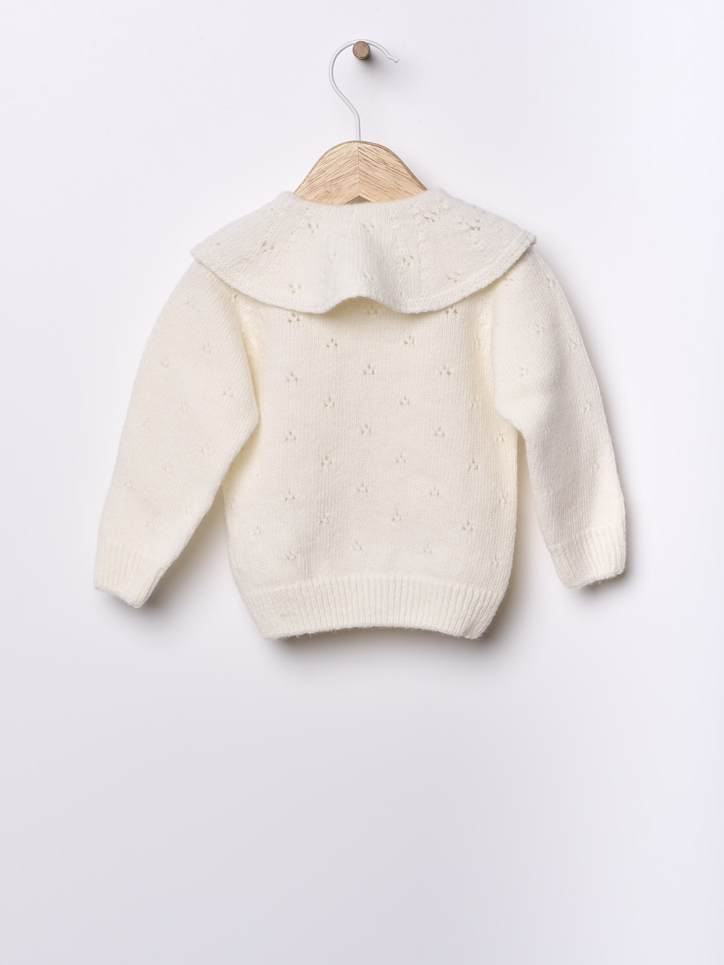 Casaco tricotado lã