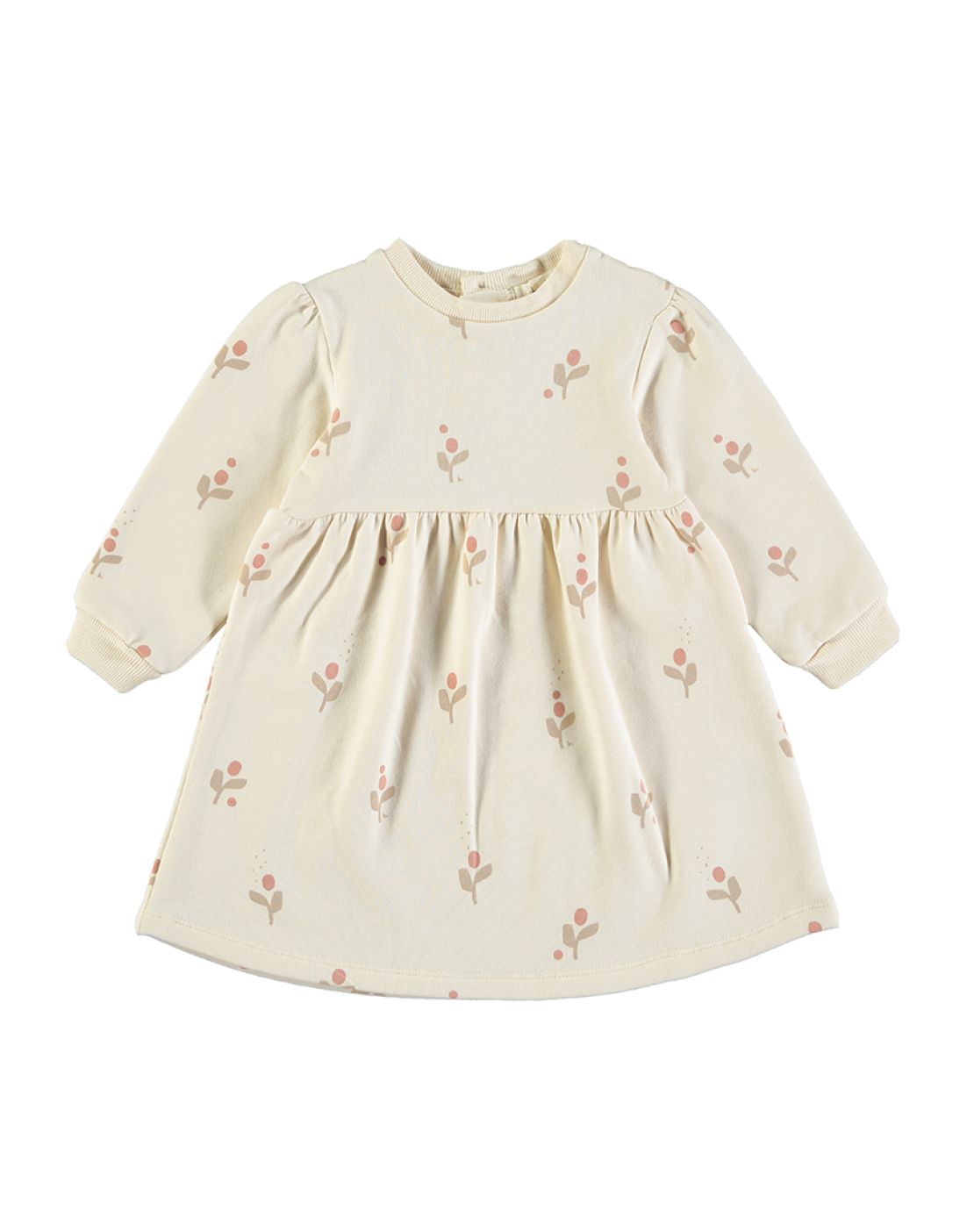Vestido Flor Cream