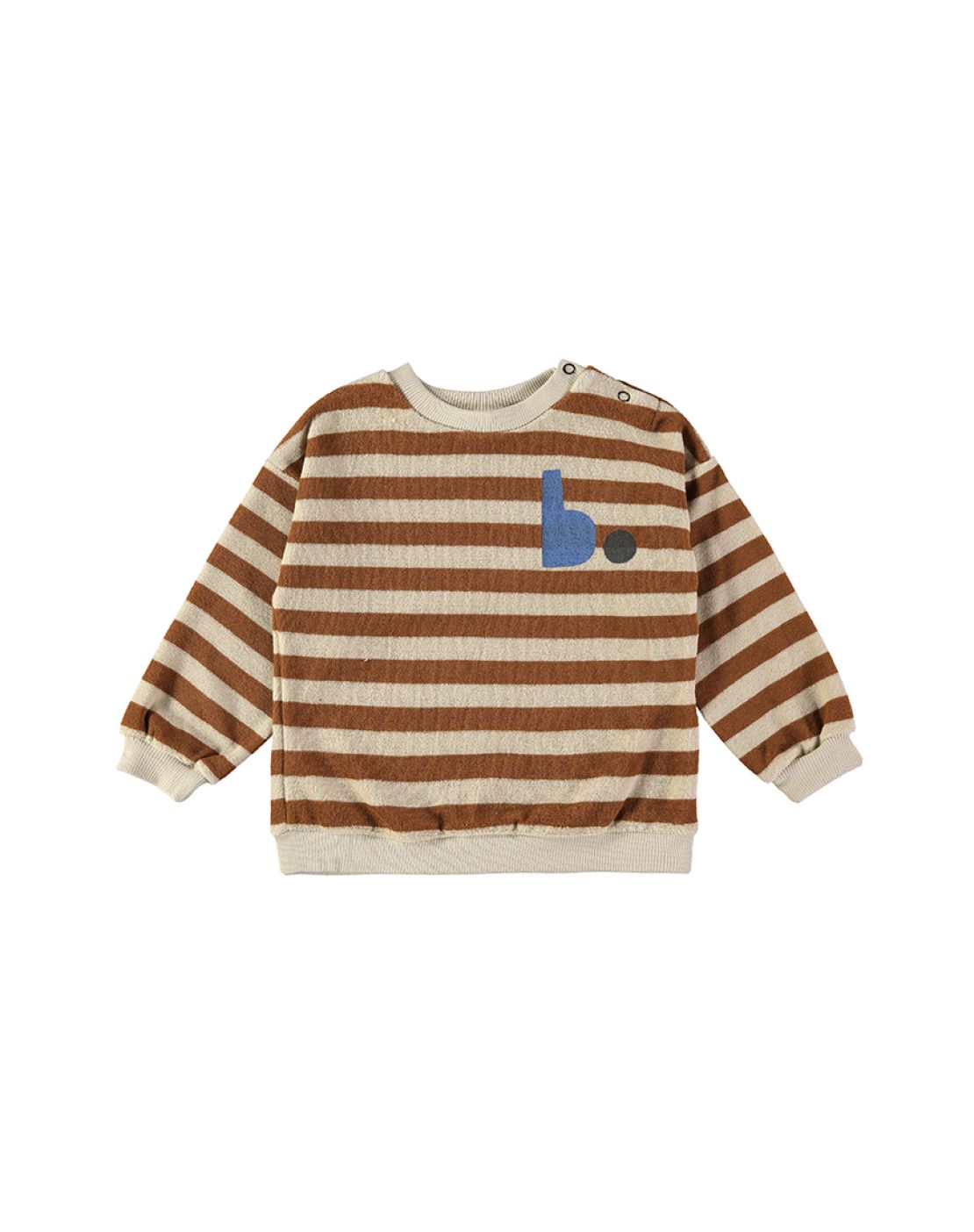 Sweatshirt Stripes Cinnamon