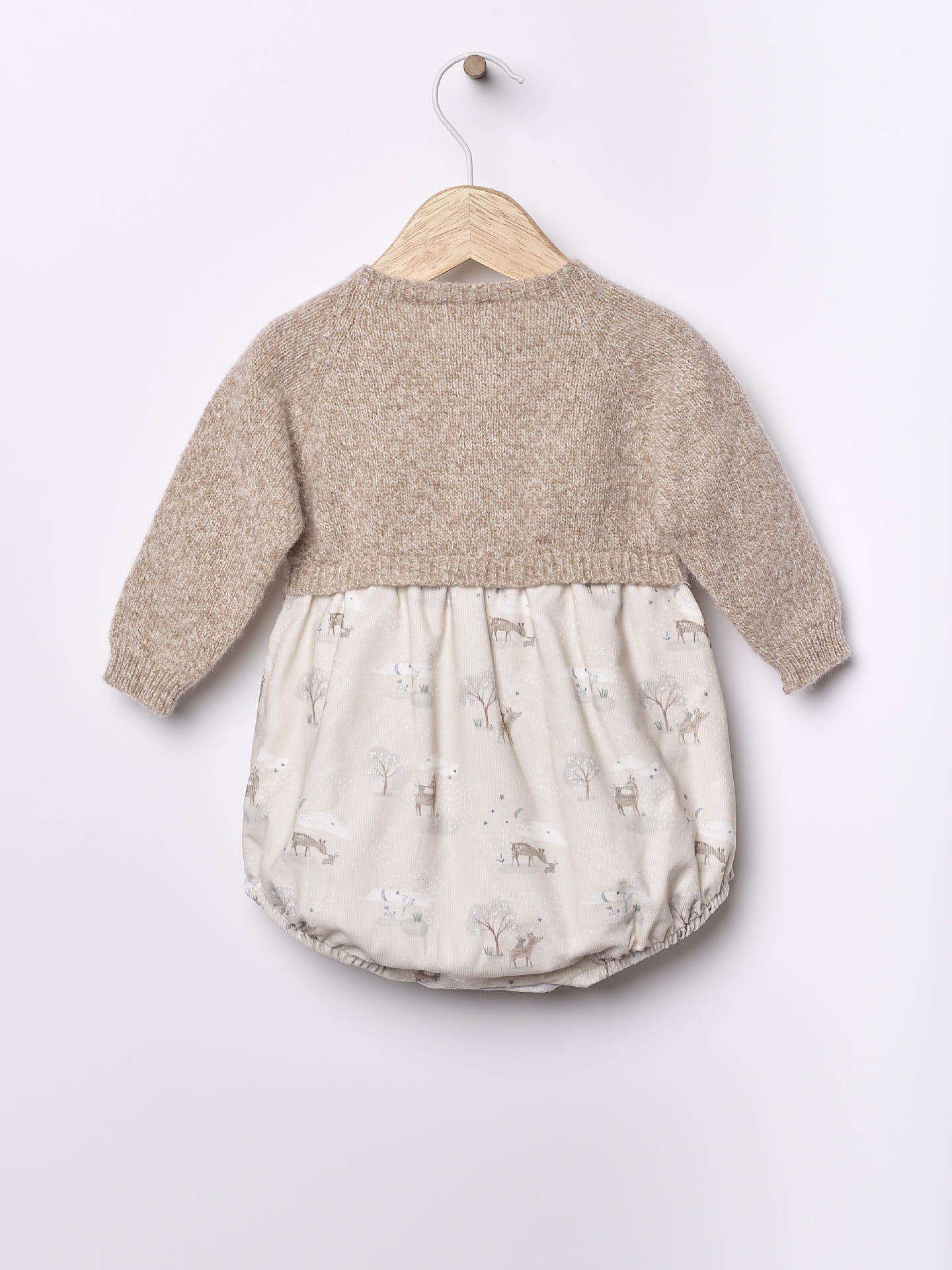 Fofo manga comprida animais da floresta