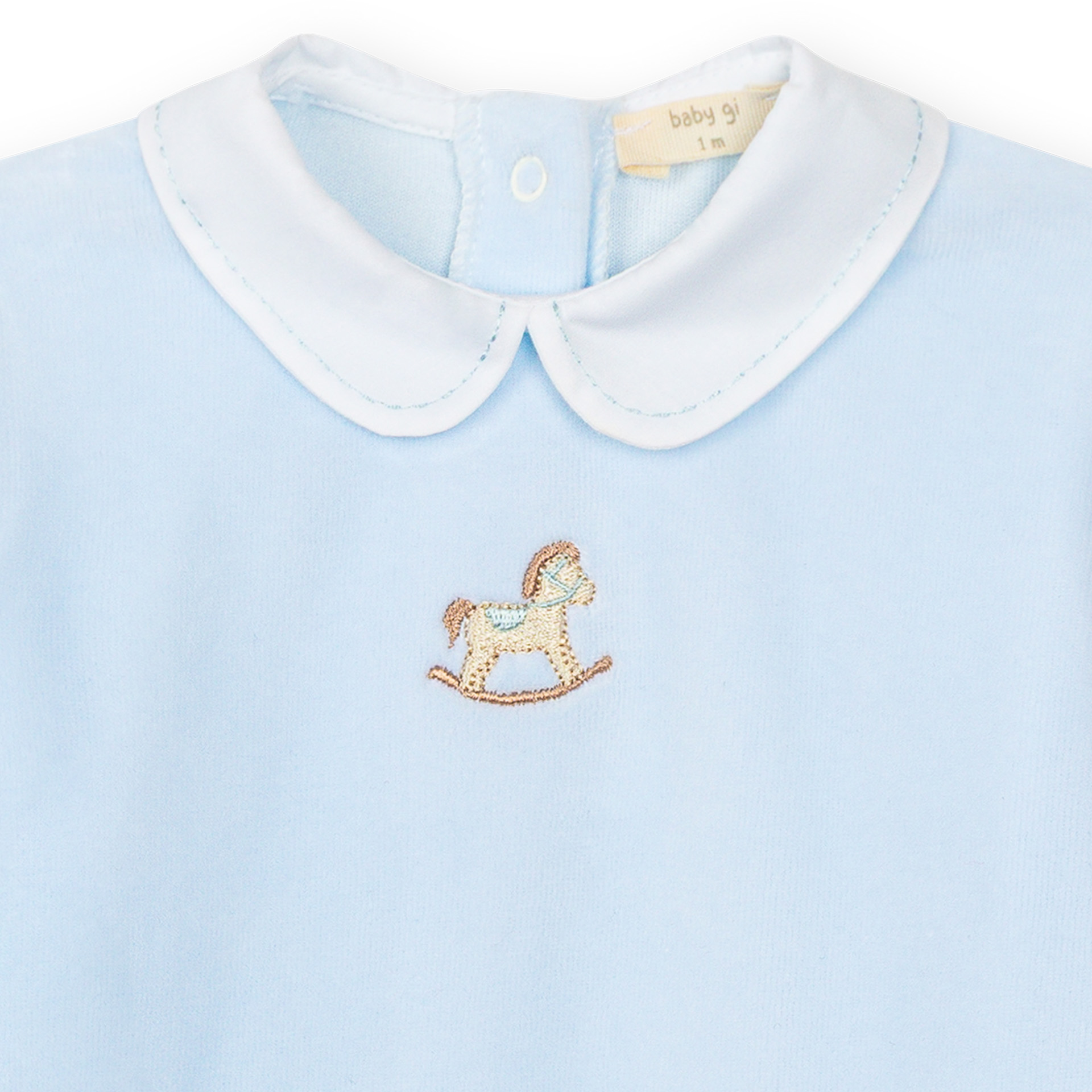 Babygrow Rocking Horse - Azul