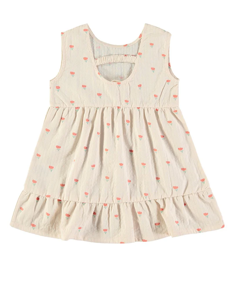 VESTIDO NINA POPPIES ECRU