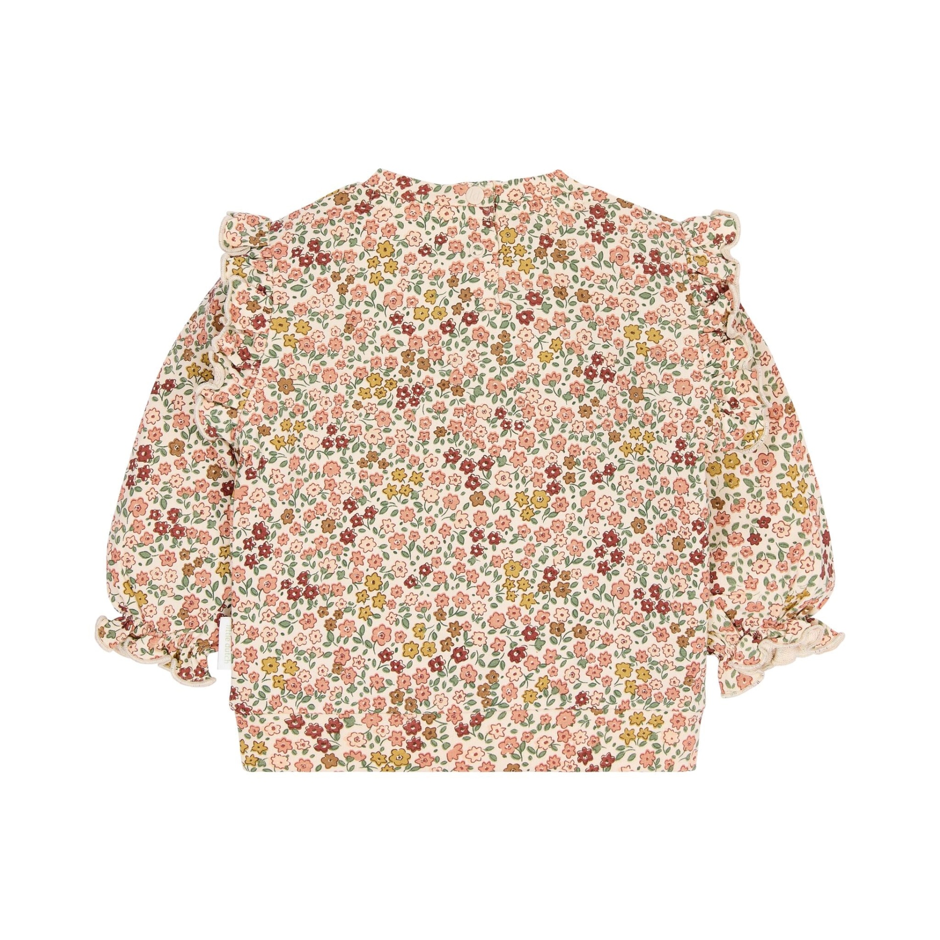 CAMISOLA SAFARI BLOOM ROSA COM FLORES